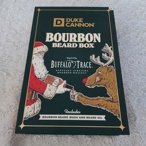 Duke Cannon Kentucky Big Bourbon Beard Wash & Oil Care Set Grooming Shaving